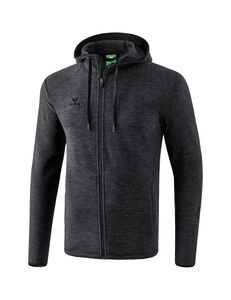 Erima Fleece Jacket - black melange