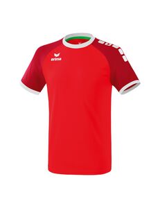Erima Zenari 3.0 Jersey Shortsleeve - red/ruby red/white