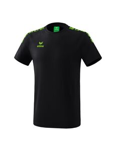 Erima Essential 5-C T-Shirt - black/green gecko