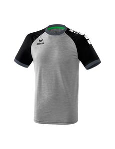 Erima Zenari 3.0 Jersey Shortsleeve - grey-melange/black/dark grey