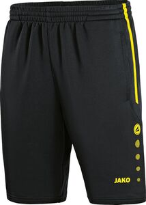 Jako Trainingsshort Active - schwarz/neongelb