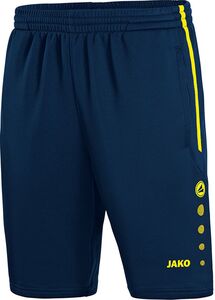 Jako Trainingsshort Active - marine/neongelb