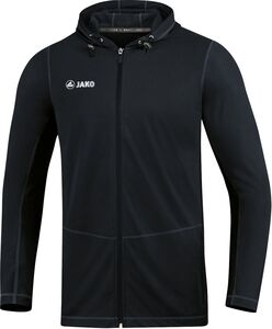 Jako Kapuzenjacke Run 2.0 - schwarz