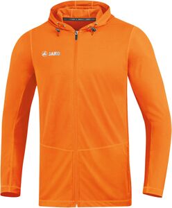 Jako Kapuzenjacke Run 2.0 - neonorange
