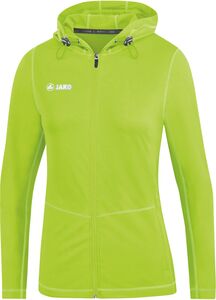 Jako Kapuzenjacke Run 2.0 - neongr�n