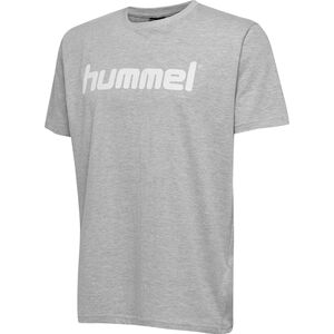 Hummel Hmlgo Cotton Logo T-Shirt S/S - grey melange
