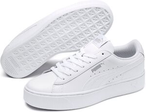 Puma Vikky Stacked L - puma white-puma white