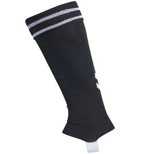 Hummel Element Football Sock Footless - black/white