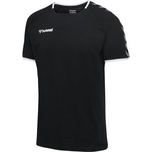 Hummel Hmlauthentic Kids Training Tee - black/white