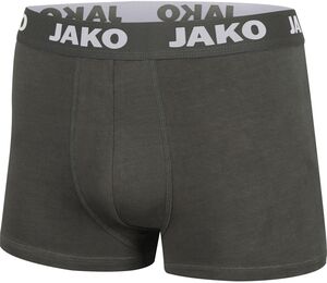 Jako Boxershort Basic 2Er Pack - anthrazit