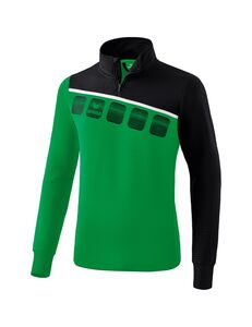 Erima 5-C Training Top - smaragd/black/white