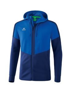 Erima Squad Training Jacket With Hood - new royal/new navy