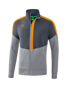 Erima Squad Training Jacket - slate grey/monument grey/new orange