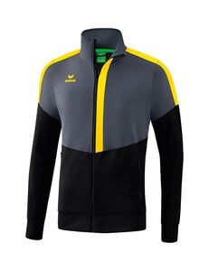 Erima Squad Training Jacket - slate grey/black/yellow