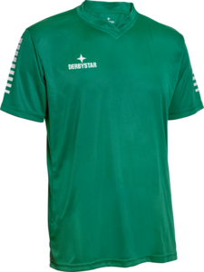 Derbystar Sp-Trikot Contra Kurz - gr�n/weiss