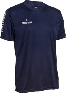 Derbystar Sp-Trikot Contra Kurz - navy/weiss
