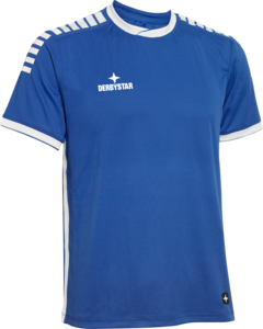 Derbystar Sp-Trikot Primo Kurz - bl/weiss
