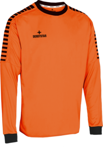 Derbystar Torwarttrikot Hyper - orange schwarz