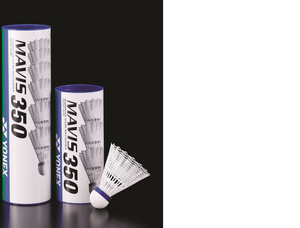 Yonex Badminton-Ball Mavis 350 6Er Dose - wei�
