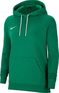 Nike W Nk Flc Park20 Po Hoodie - pine green/white/white