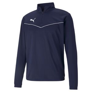 Puma teamRISE 1/4 Zip Top - blau