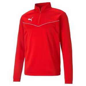 Puma teamRISE 1/4 Zip Top - rot