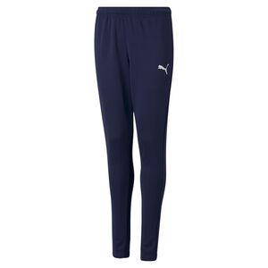 Puma teamRISE Poly Training Pants Jr - blau