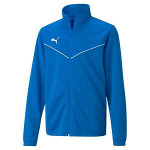 Puma teamRISE Training Poly Jacket Jr - blau
