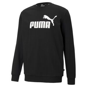 Puma Ess Big Logo Crew Tr - puma black