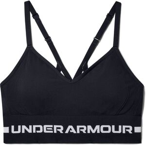 Under Armour Ua Seamless Low Long Bra - black