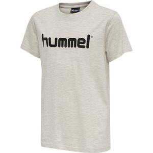 Hummel Hmlgo Kids Cotton Logo T-Shirt S/S - egret melange