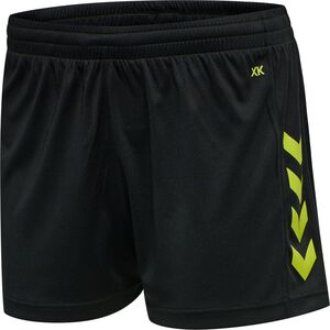 Hummel Hmlcore Xk Poly Shorts Woman - black/lime popsicle