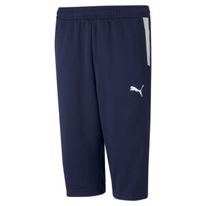 Puma teamLIGA Training 3/4 Pants Jr - blau