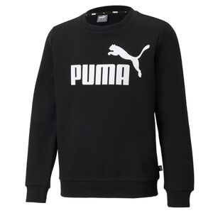 Puma Ess Big Logo Crew Fl B - puma black