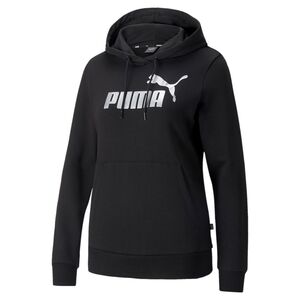 Puma ESS+ Metallic Logo  Hoodie - black