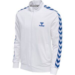 Hummel Hmlnathan 2.0 Zip Jacket - white/true blue