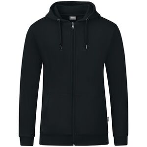 Jako Kapuzenjacke Organic - schwarz