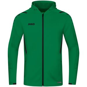 Jako Trainingsjacke Challenge Mit Kapuze - sportgr�n/schwarz