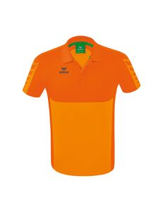 Erima Six Wings Poloshirt Function - new orange/orange