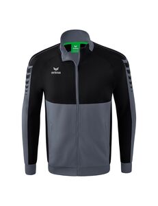 Erima Six Wings Training Jacket - slate grey/black
