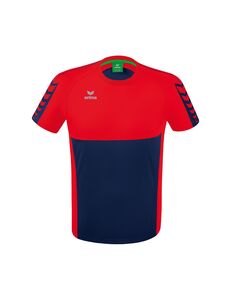 Erima Six Wings T-Shirt Function - new navy/red