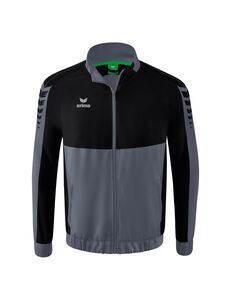 Erima Six Wings Presentation Jacket - slate grey/black