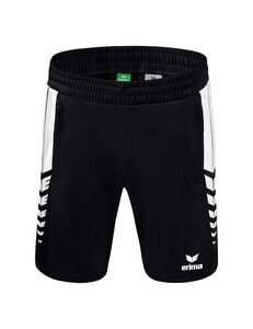 Erima Six Wings Shorts Without Inner Slip - black/white