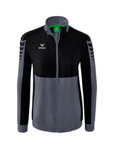 Erima Six Wings Presentation Jacket - slate grey/black