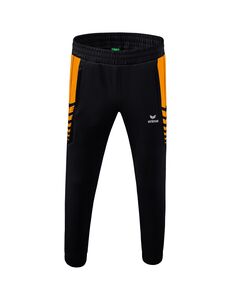 Erima Six Wings Training Pants - black/new orange