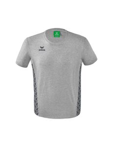 Erima Essential Team T-Shirt - light greymelange/slate grey