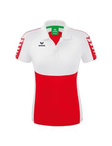 Erima Six Wings Poloshirt Function - red/white