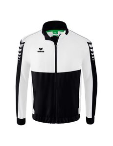 Erima Six Wings Presentation Jacket - black/white