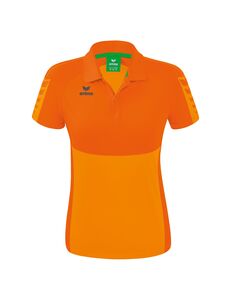 Erima Six Wings Poloshirt Function - new orange/orange