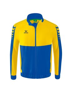 Erima Six Wings Presentation Jacket - new royal/yellow